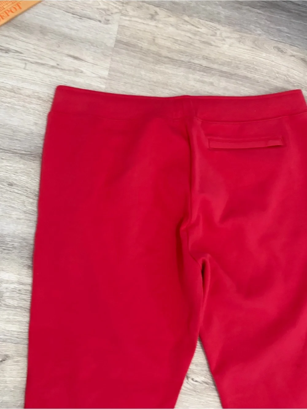 Polo Ralph Lauren Men's 2XL Red Double Knit Jogger Pants Track Sweatpants